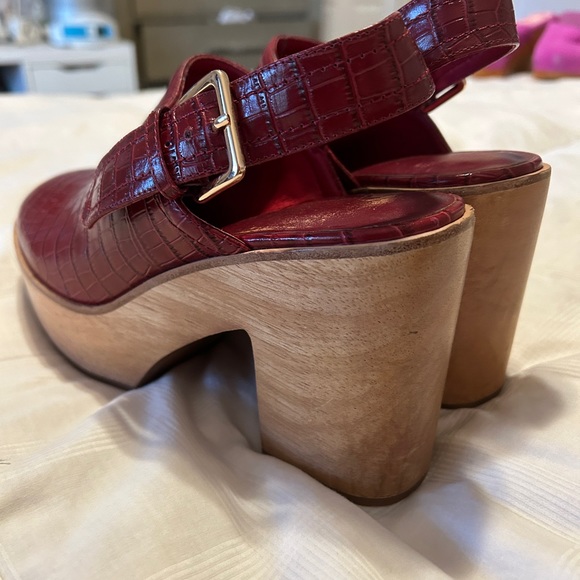 Charlotte Stone size 9 Bonnie in red crocodile leather - Picture 6 of 11